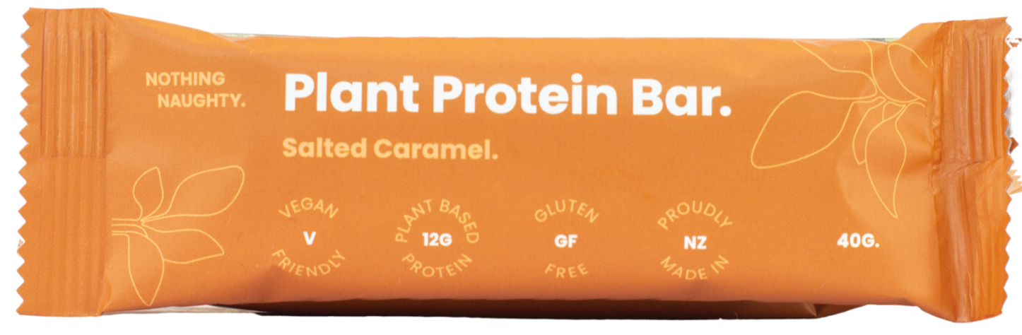Nothing Naughty Plant Protein Bar Single Pineapple 40g 